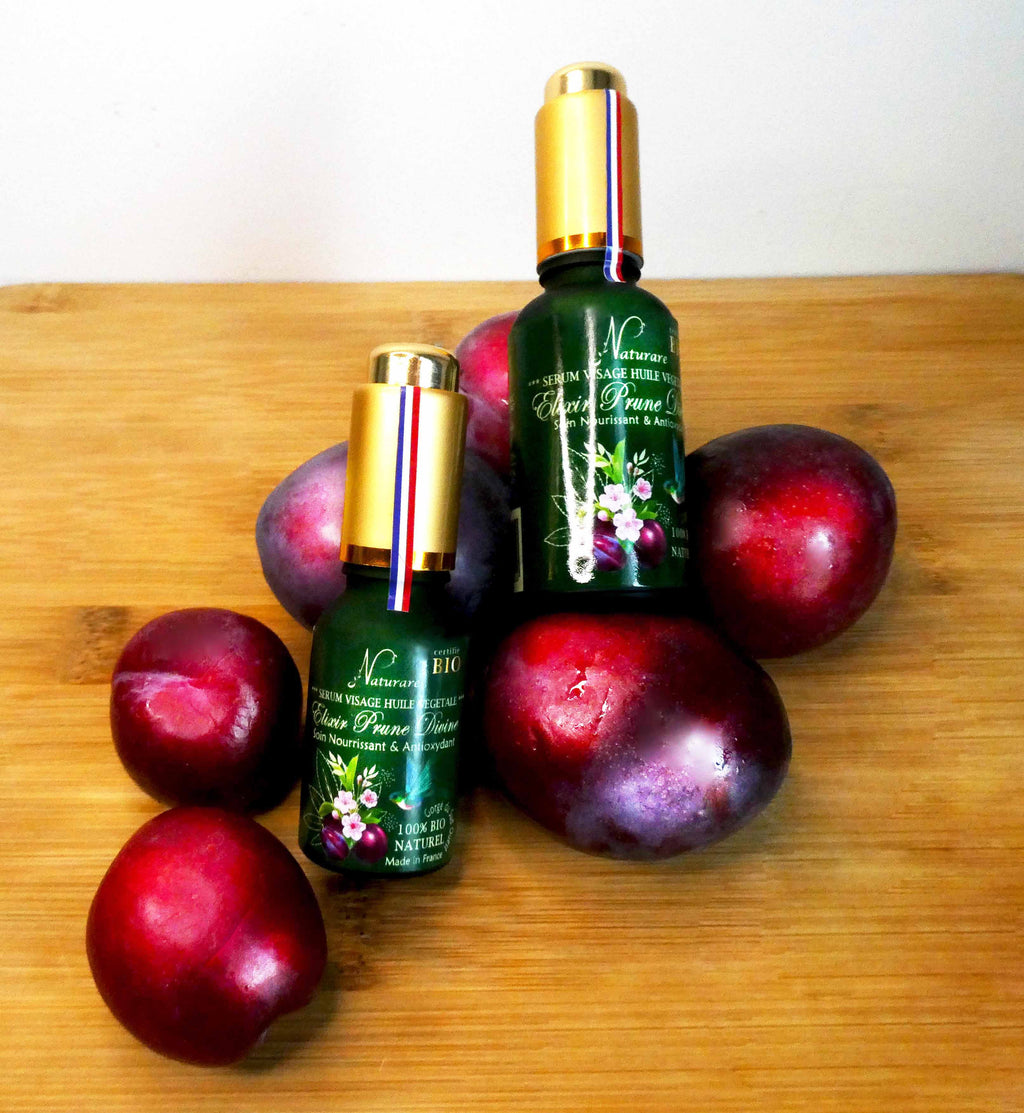 ORGANIC DIVINE PLUM ELIXIR - Vegetable Oil Serum, Food Supplement